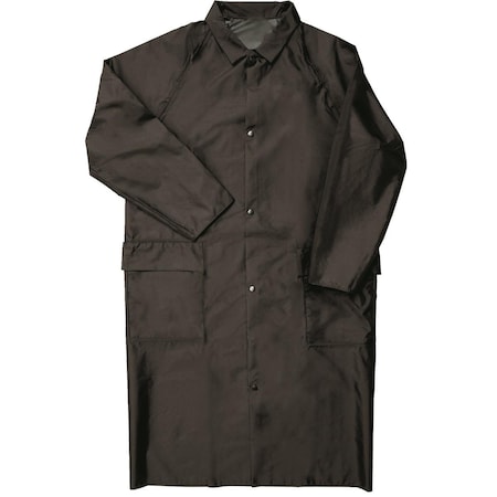 Guardian Air Weave Breathable Foremans Raincoat, Black 975B SM